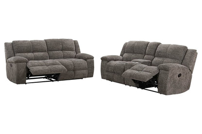 Parker House - Buster - Cabot Stone Manual Reclining Sofa and Loveseat - Cabot Stone - MBUS-32-CAST view 2