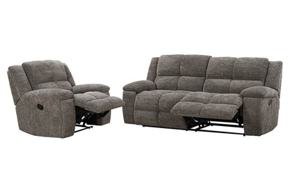 Parker House - Buster - Cabot Stone Manual Reclining Sofa and Recliner - Cabot Stone - MBUS-31-CAST view 2