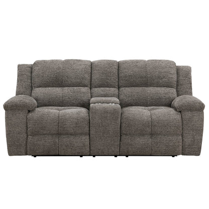 Parker House - Buster - Cabot Stone Manual Reclining Sofa Loveseat and Recliner - Cabot Stone - MBUS-321-CAST view 12