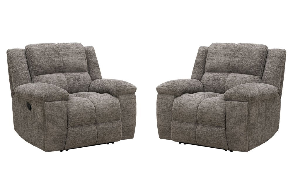 Parker House - Buster - Cabot Stone Recliner (Set of 2) - Cabot Stone - MBUS#812-2-CAST view 1