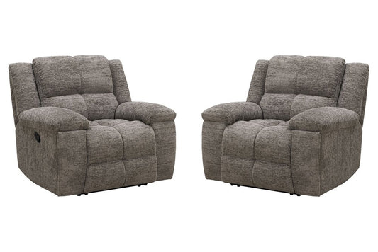 Parker House - Buster - Cabot Stone Recliner (Set of 2) - Cabot Stone - MBUS#812-2-CAST view 1