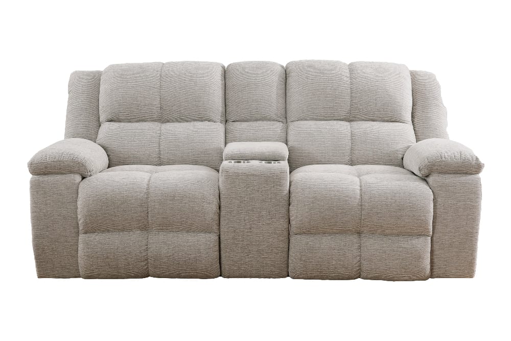 Parker House - Buster - Opal Taupe Manual Reclining Sofa Loveseat and Recliner - MBUS-321-OPTA view 3