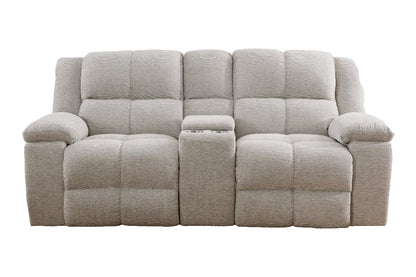 Parker House - Buster - Opal Taupe Reclining Console Loveseat - MBUS#822C-OPTA view 1