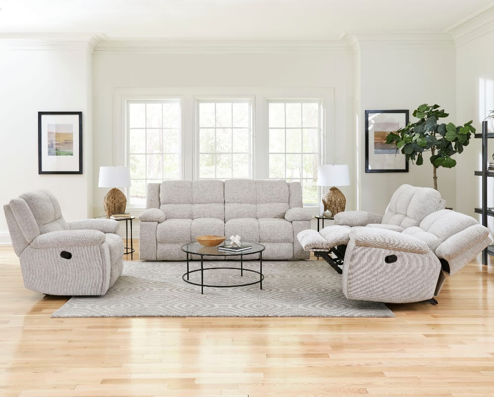 Parker House - Buster - Opal Taupe Reclining Console Loveseat - MBUS#822C-OPTA view 6