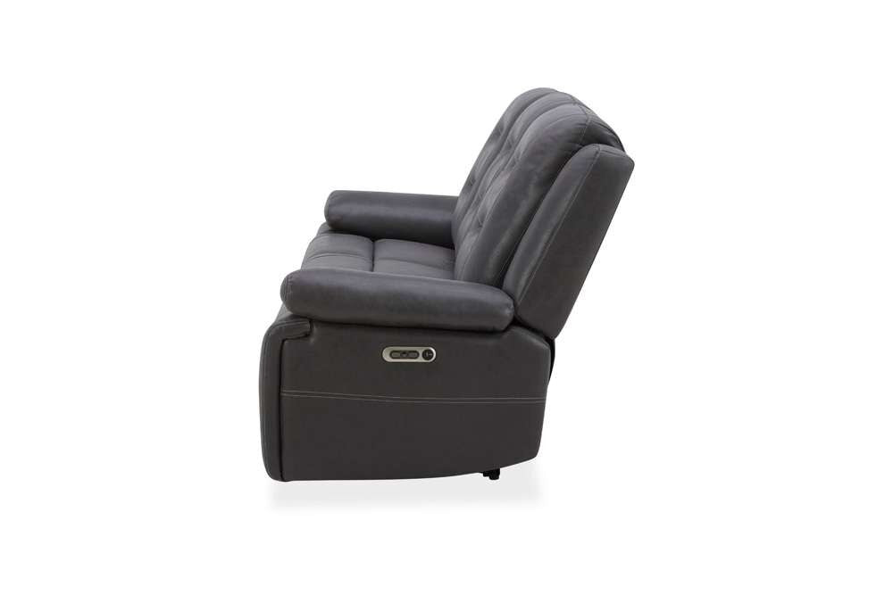 Parker House -  Caldwell - Tahoe Charcoal Power Reclining Sofa Loveseat and Recliner - MCAL-321PH-TACH veiw 3