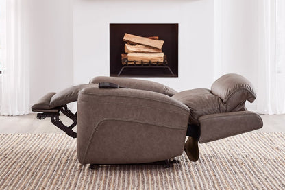 Parker House - Callahan - Sydney Brunette Power Lift Recliner with Heat and Massage (Set of 2) - Sydney Brunette - MCLH-KIT-812LIFTP4-2-SYBR view 6