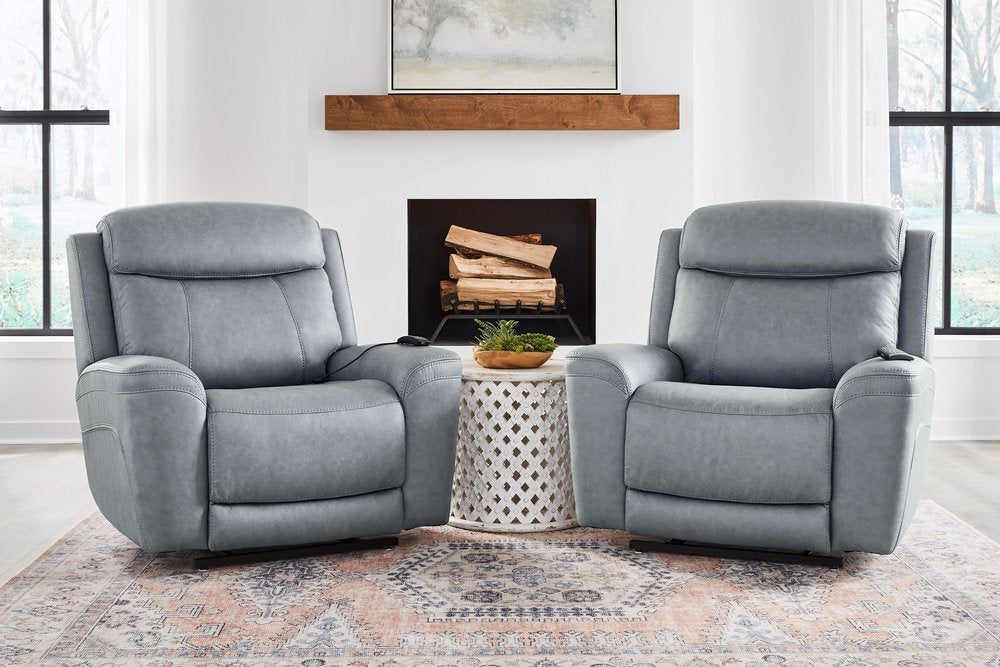 Parker House - Callahan - Sydney Evening Power Lift Recliner with Heat and Massage (Set of 2) - Sydney Evening - MCLH-KIT-812LIFTP4-2-SYEV view 2