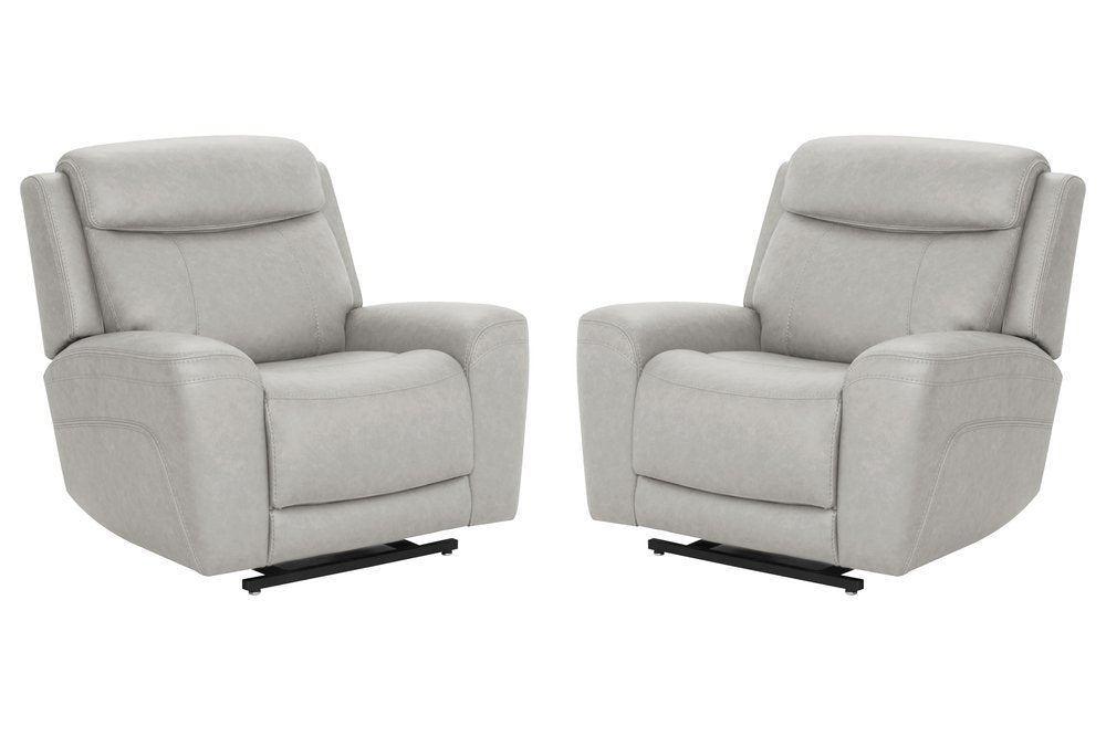 Parker House - Callahan - Sydney Granite Power Lift Recliner with Heat and Massage (Set of 2) - Sydney Granite - MCLH-KIT-812LIFTP4-2-SYGR view 1