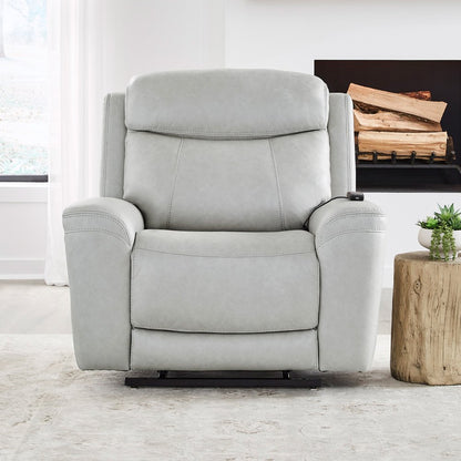 Parker House - Callahan - Sydney Granite Power Lift Recliner with Heat and Massage (Set of 2) - Sydney Granite - MCLH-KIT-812LIFTP4-2-SYGR view 5