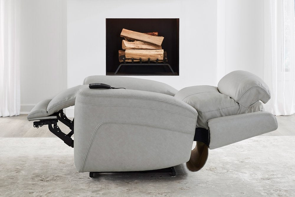 Parker House - Callahan - Sydney Granite Power Lift Recliner with Heat and Massage (Set of 2) - Sydney Granite - MCLH-KIT-812LIFTP4-2-SYGR view 6