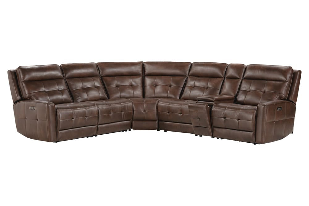 Parker House - Canterbury - Acorn 6 Piece Zero Gravity Modular Power Reclining Sectional - MCAN-PACKA(HZ)-ACO view 4