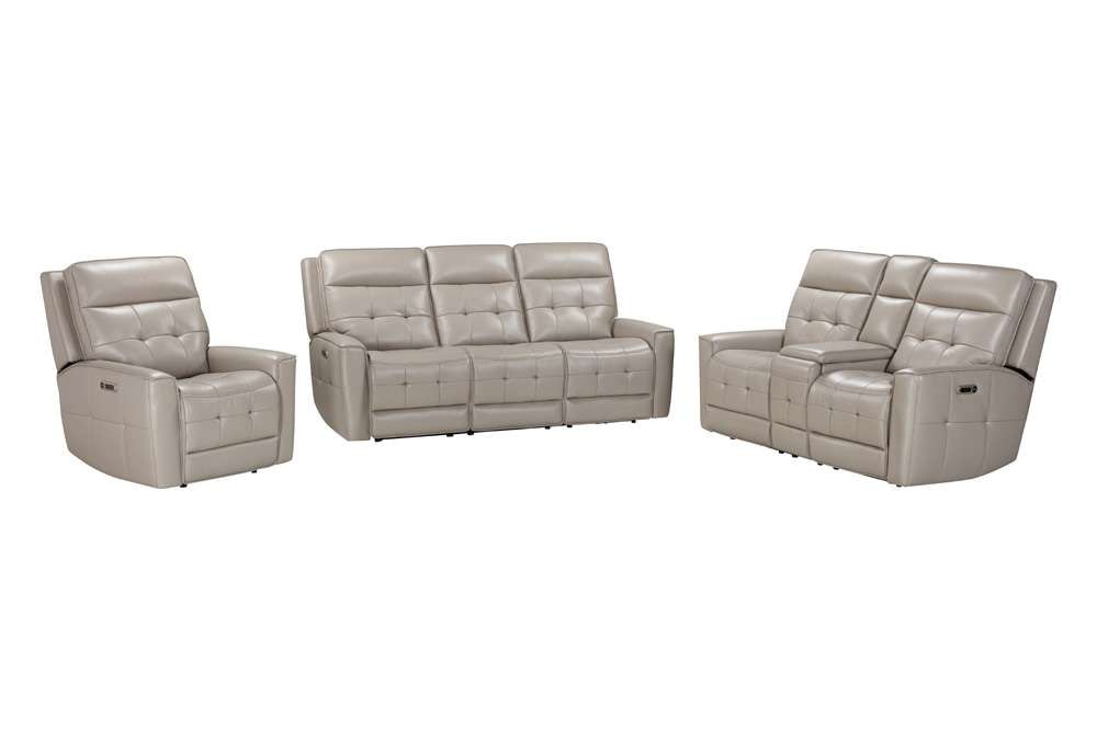 Parker House -  Canterbury - Pewter Power Reclining Zero Gravity Sofa Loveseat and Recliner - MCAN-321PHZ-PEW veiw 1