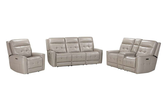 Parker House -  Canterbury - Pewter Power Reclining Zero Gravity Sofa Loveseat and Recliner - MCAN-321PHZ-PEW veiw 1