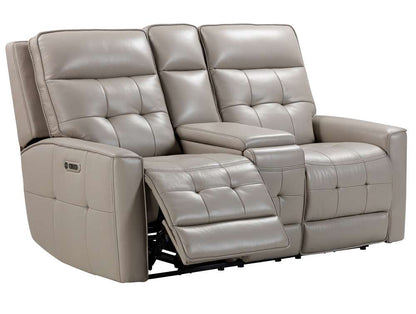 Parker House -  Canterbury - Pewter Power Zero Gravity Console Loveseat - MCAN#822CPHZ-PEW veiw 2