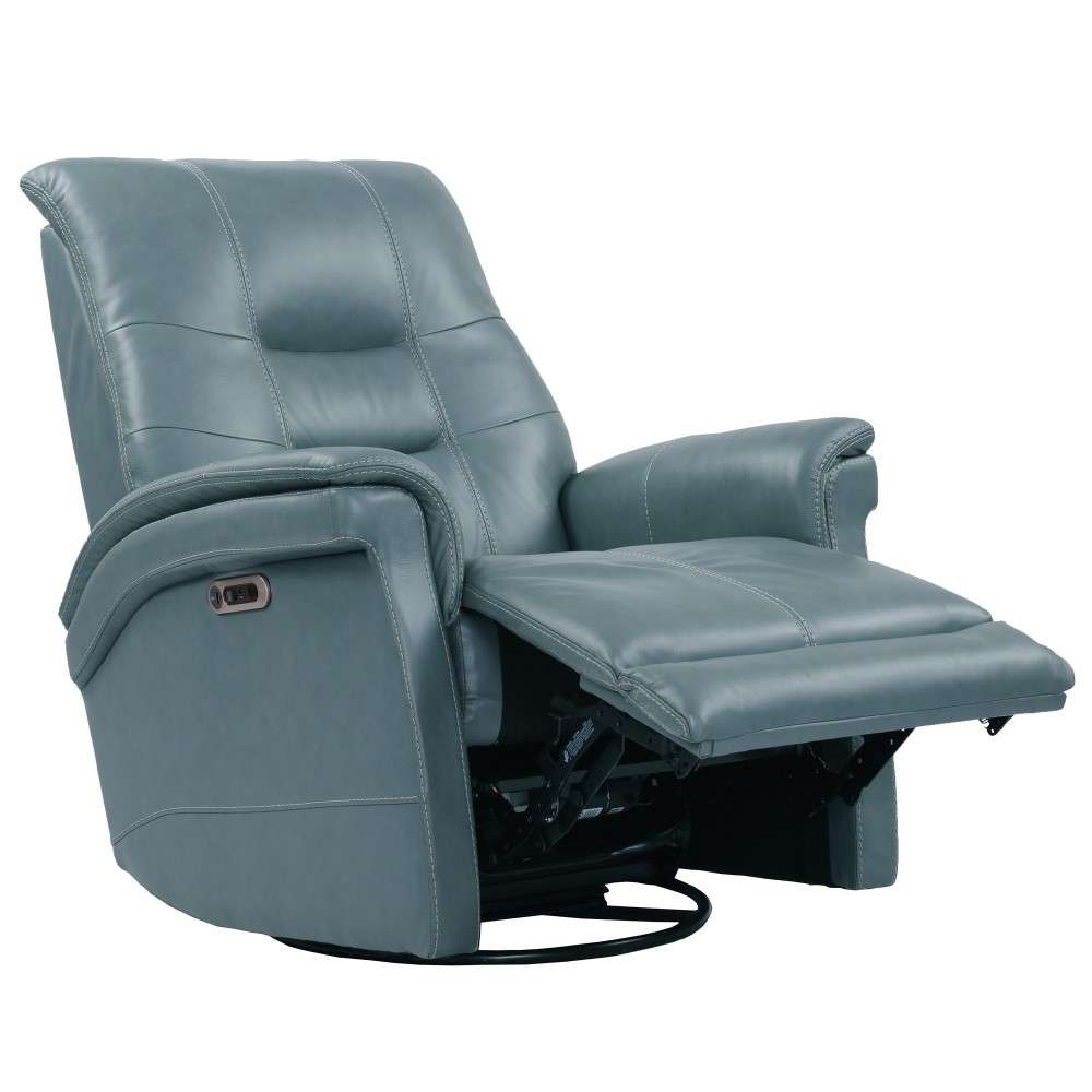 Parker House - Carnegie Verona Azure Power Cordless Swivel Glider Recliner - MCAR812GSPH-P25-VAZ veiw 3