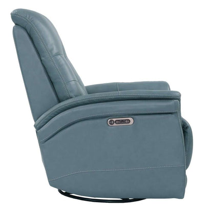 Parker House - Carnegie Verona Azure Power Cordless Swivel Glider Recliner - MCAR812GSPH-P25-VAZ veiw 5