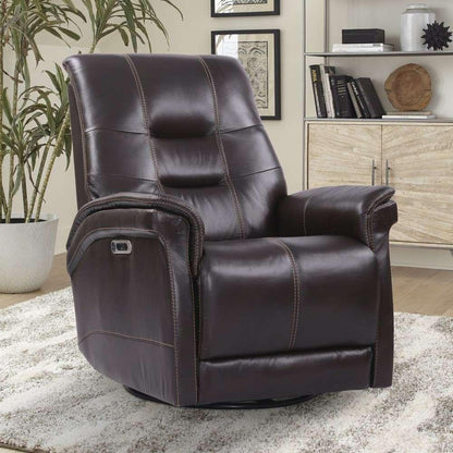Parker House - Carnegie Verona Coffee Power Cordless Swivel Glider Recliner - MCAR812GSPH-P25-VCO veiw 1