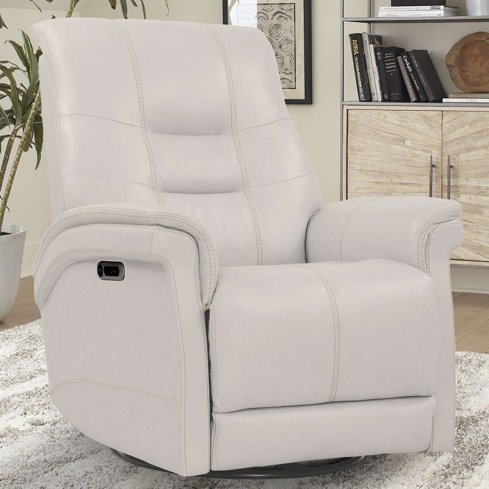 Parker House - Carnegie Verona Ivory Power Cordless Swivel Glider Recliner - MCAR812GSPH-P25-VIV veiw 1