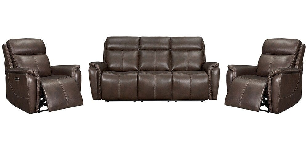 Parker House - Cascade - Auburn Power Reclining Sofa and 2 Recliners - MCAS-311PH-AUBN view 8
