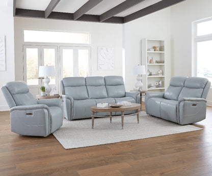 Parker House -  Cascade - Seamist Grey Power Recliner - MCAS#812PH-SMGR view 7