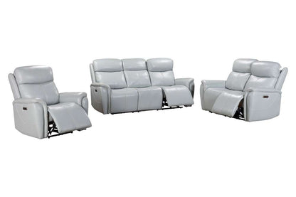 Parker House -  Cascade - Seamist Grey Power Reclining Sofa Loveseat and Recliner - MCAS-321PH-SMGR veiw 1