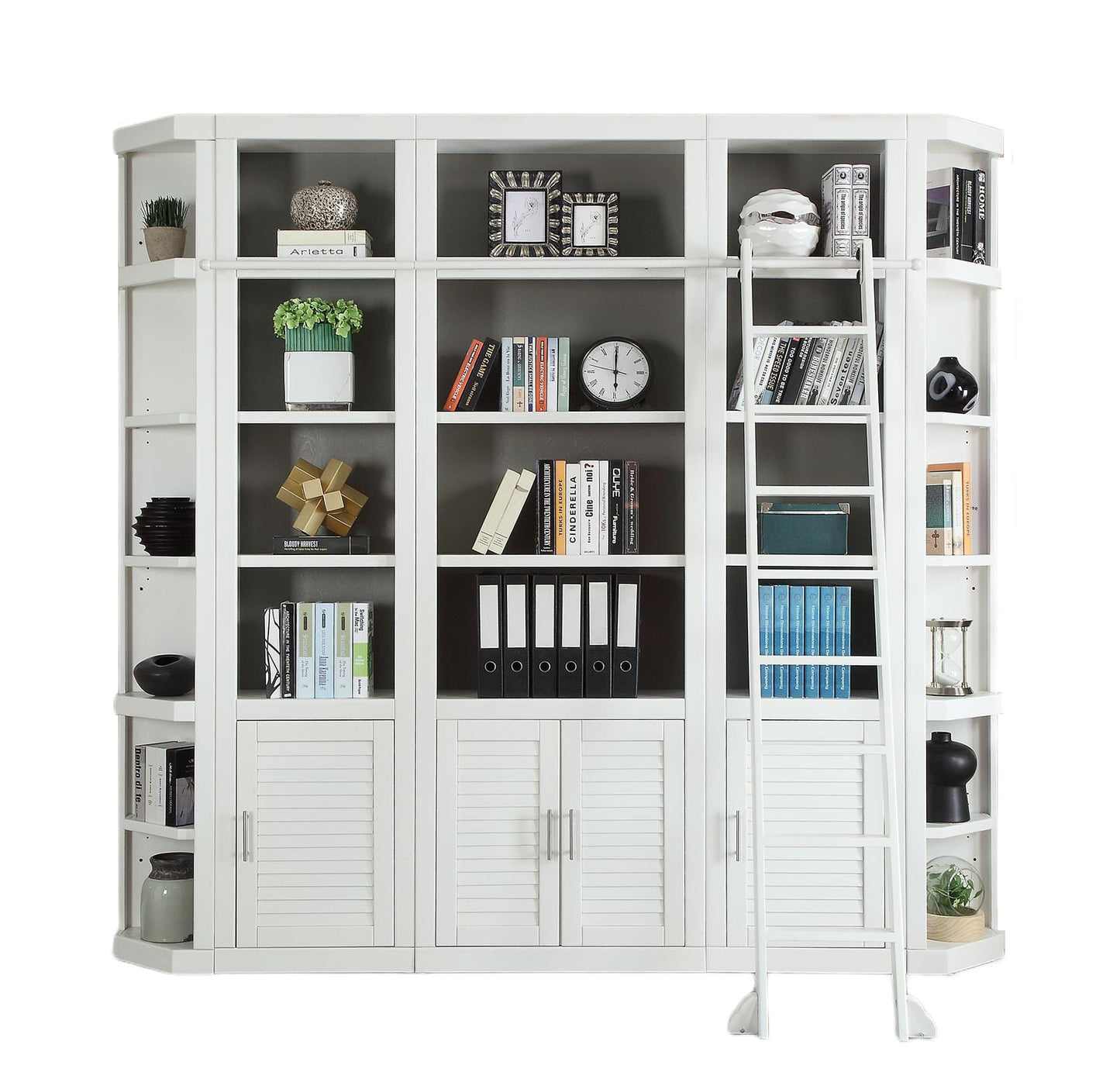 Parker House - Catalina 6 Piece Library Wall with Ladder - CAT-6PC-LIB-SM-WALL view 2