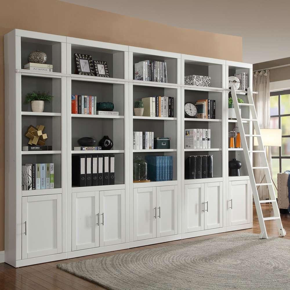 Parker House - Catalina 6 Piece Small Library Wall with Ladder - CAT-6PC-LIB-WALL view 1