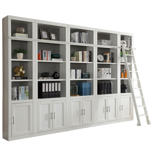 Parker House - Catalina 6 Piece Small Library Wall with Ladder - CAT-6PC-LIB-WALL view 2
