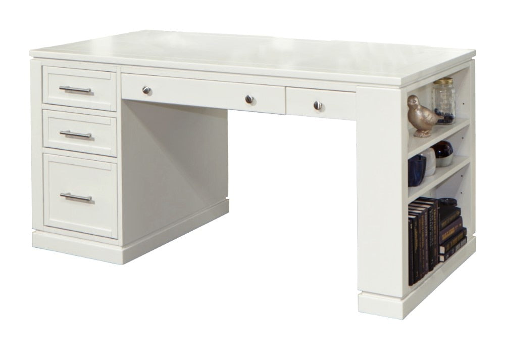 Parker House - Catalina Two-Piece 60 in. Writing Desk with PWR Ctr and USB - CAT486-2 veiw 1