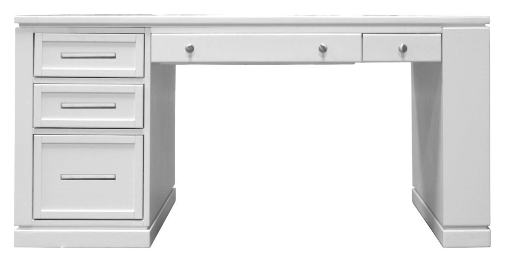Parker House - Catalina Two-Piece 60 in. Writing Desk with PWR Ctr and USB - CAT486-2 veiw 2