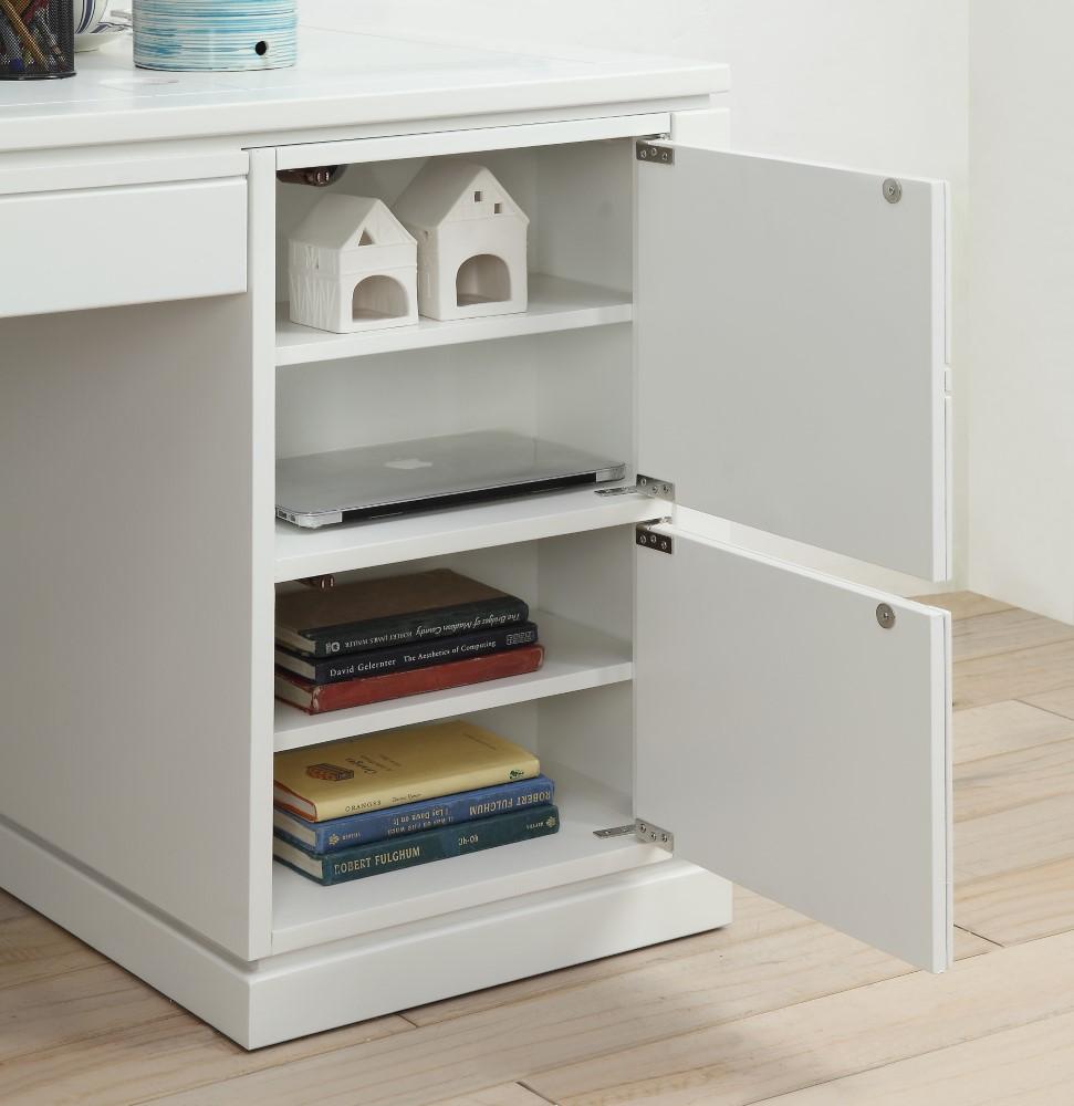 Parker House - Catalina Two-Piece 60 in. Writing Desk with PWR Ctr and USB - CAT486-2 veiw 3