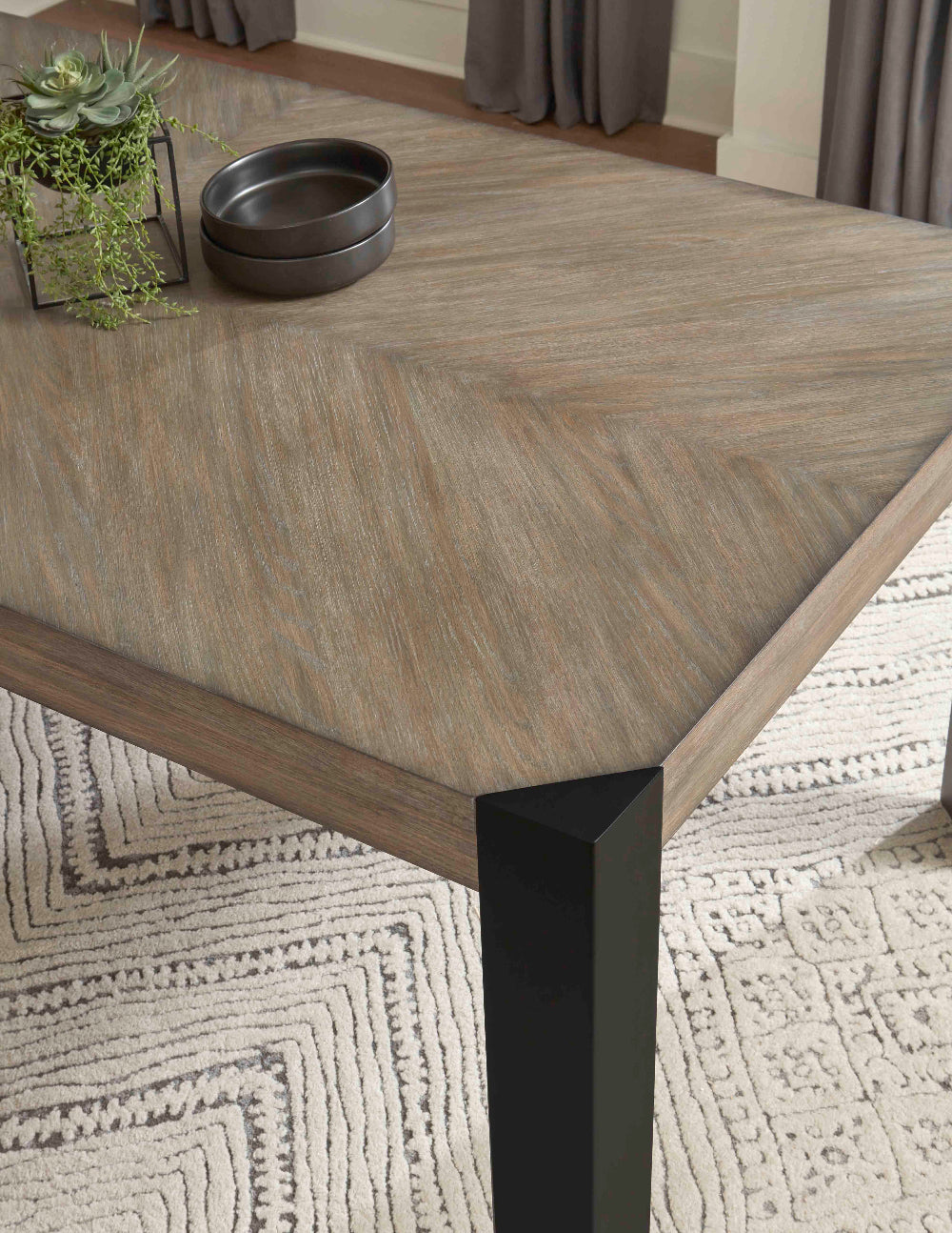 Parker House -  Cedar Fork - Dining 78 in. Rectangular Dining Table - DCED#78REC-SMA view 5