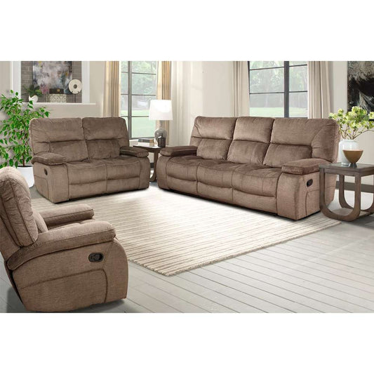 Parker House - Chapman - Kona Manual Reclining Sofa Loveseat and Recliner - MCHA-321-KON veiw 1
