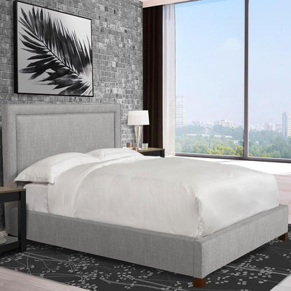 Parker House - Cody Mineral (Grey) Queen Bed - BCOD8000-2-MNR view 3