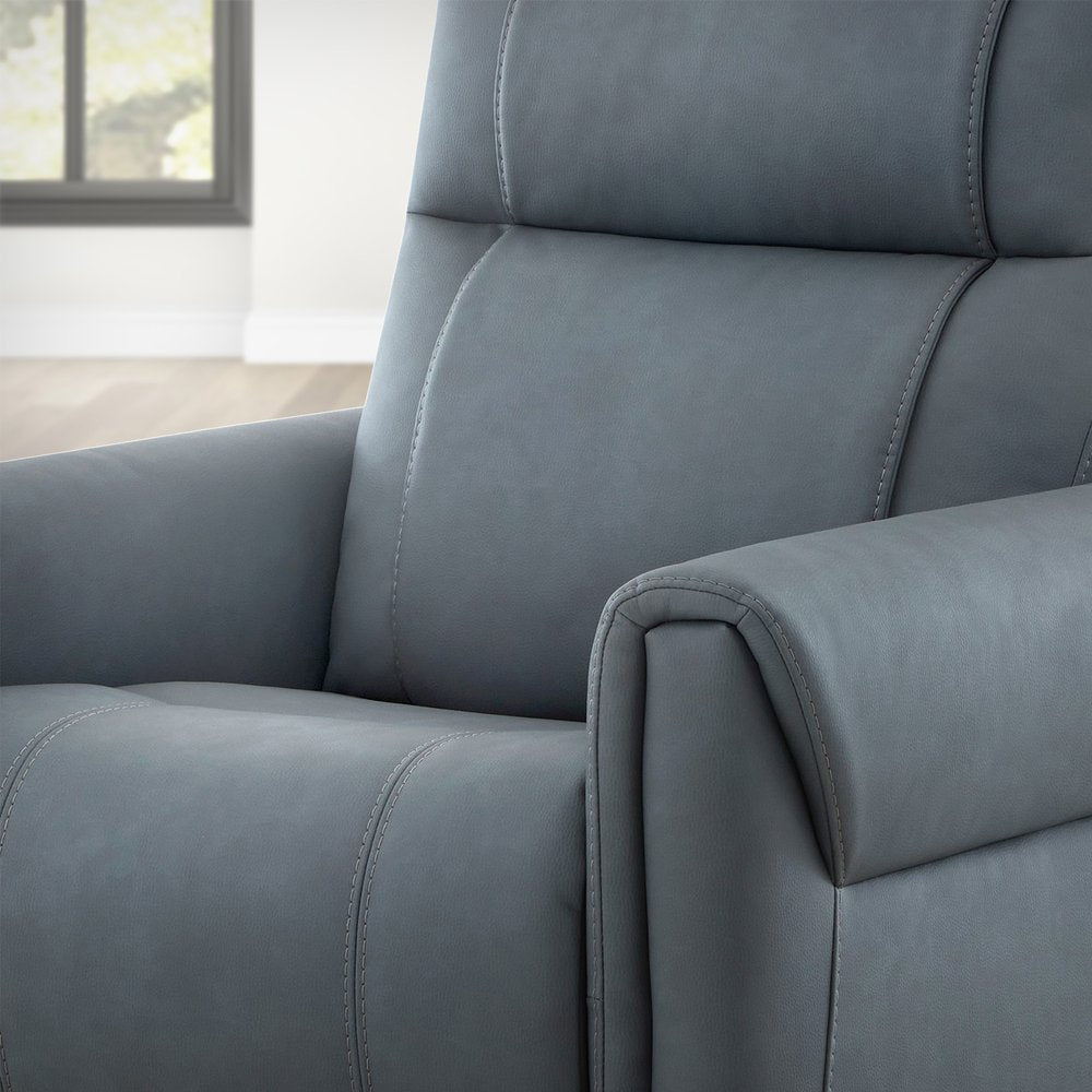 Parker House - Conrad - Blue Dusk Power High Leg Recliner P2 - Blue Dusk - MCON-812P2-BLDU view 12