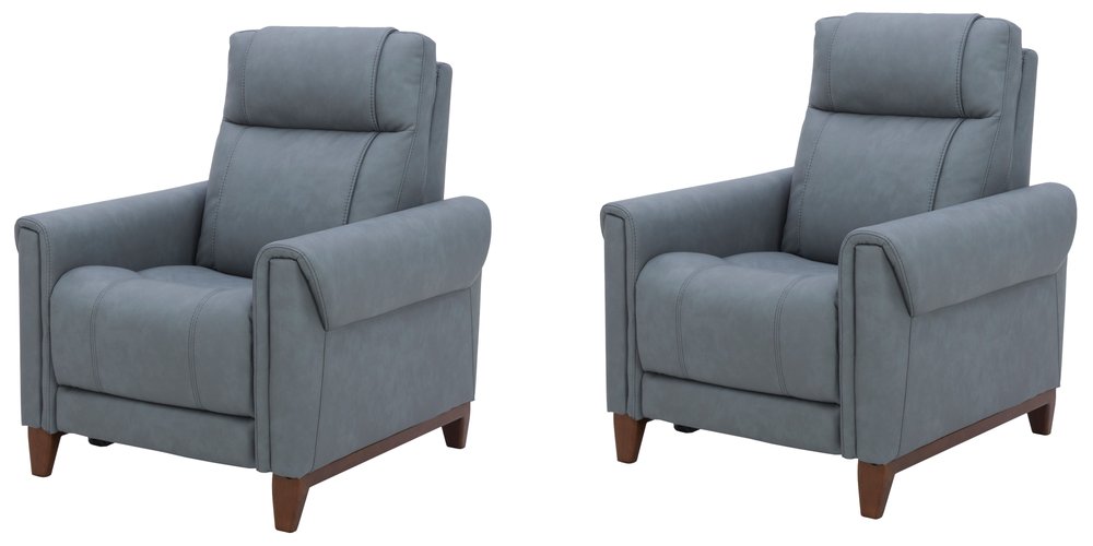 Parker House - Conrad - Blue Dusk Power High Leg Recliner P2 (Set of 2) - Blue Dusk - MCON-KIT-812P2-2-BLDU view 1