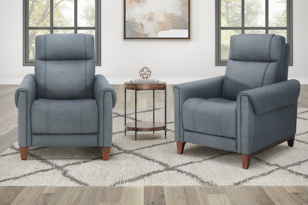 Parker House - Conrad - Blue Dusk Power High Leg Recliner P2 (Set of 2) - Blue Dusk - MCON-KIT-812P2-2-BLDU view 2