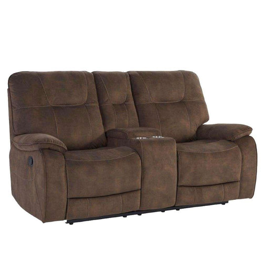 Parker House - Cooper Shadow Brown Manual Console Loveseat - MCOO822C-SBR veiw 1