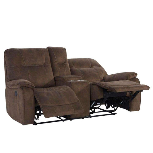 Parker House - Cooper Shadow Brown Manual Console Loveseat - MCOO822C-SBR veiw 2