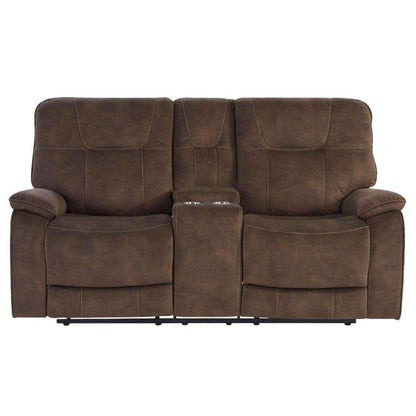 Parker House - Cooper Shadow Brown Manual Console Loveseat - MCOO822C-SBR veiw 3