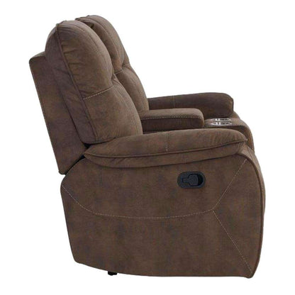 Parker House - Cooper Shadow Brown Manual Console Loveseat - MCOO822C-SBR veiw 4