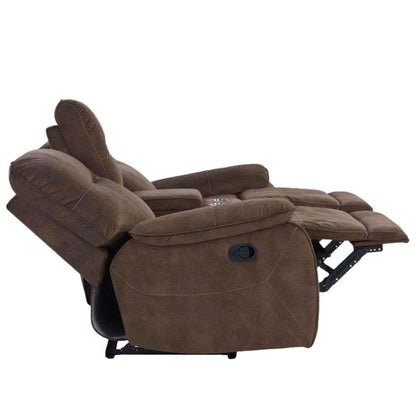 Parker House - Cooper Shadow Brown Manual Console Loveseat - MCOO822C-SBR veiw 5