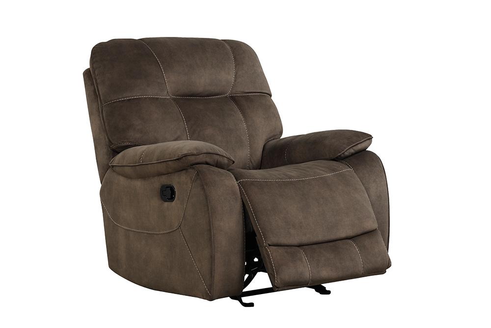 Parker House - Cooper - Shadow Brown Manual Glider Reclining Sofa and Two Recliners - MCOO-311-SBR view 8
