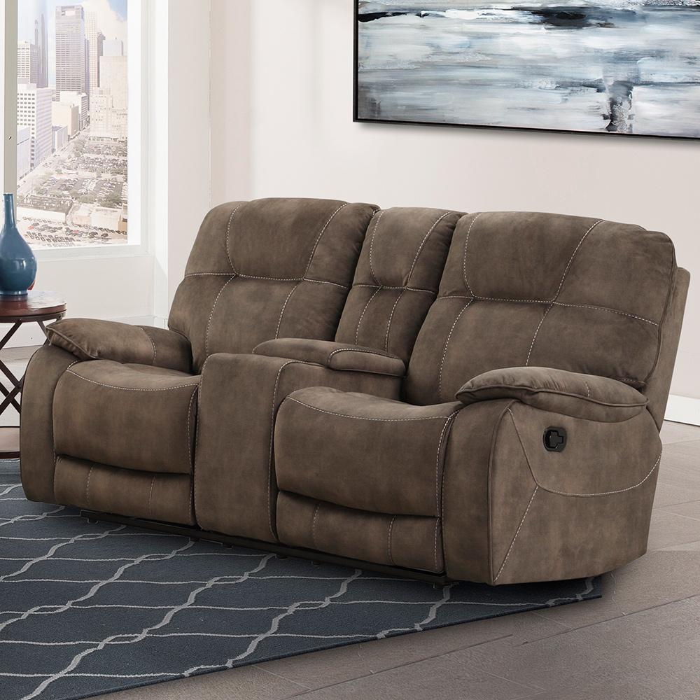 Parker House - Cooper - Shadow Brown Manual Reclining Sofa and Loveseat - MCOO-32-SBR view 3