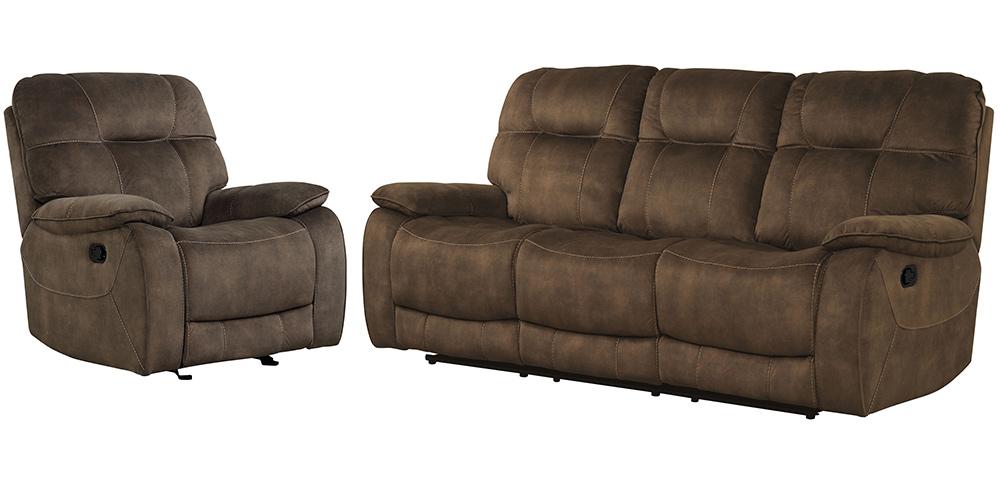 Parker House - Cooper - Shadow Brown Manual Reclining Sofa and Recliner - MCOO-31-SBR view 1