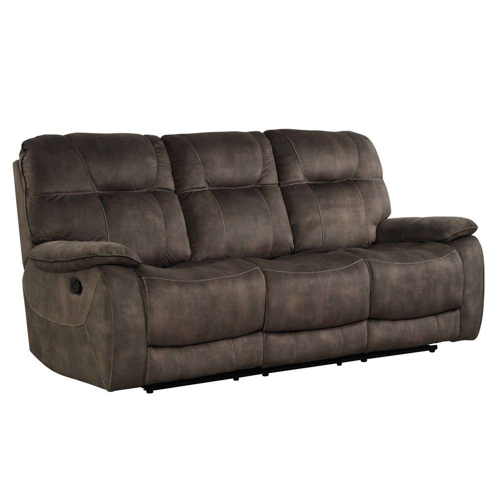 Parker House - Cooper Shadow Brown Manual Triple Reclining Sofa - MCOO833-SBR veiw 2