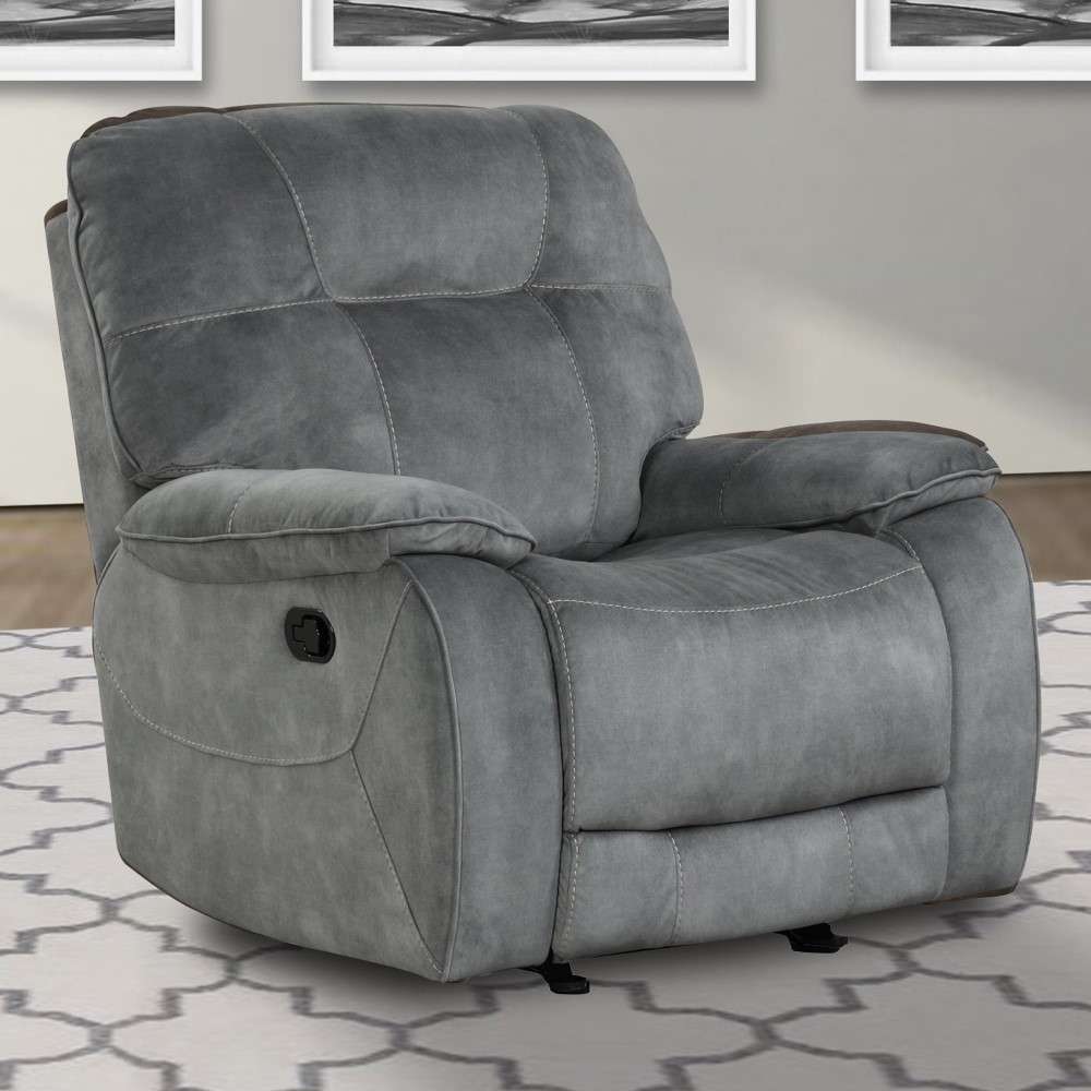 Parker House - Cooper Shadow Grey Manual Glider Recliner - MCOO812G-SGR veiw 1