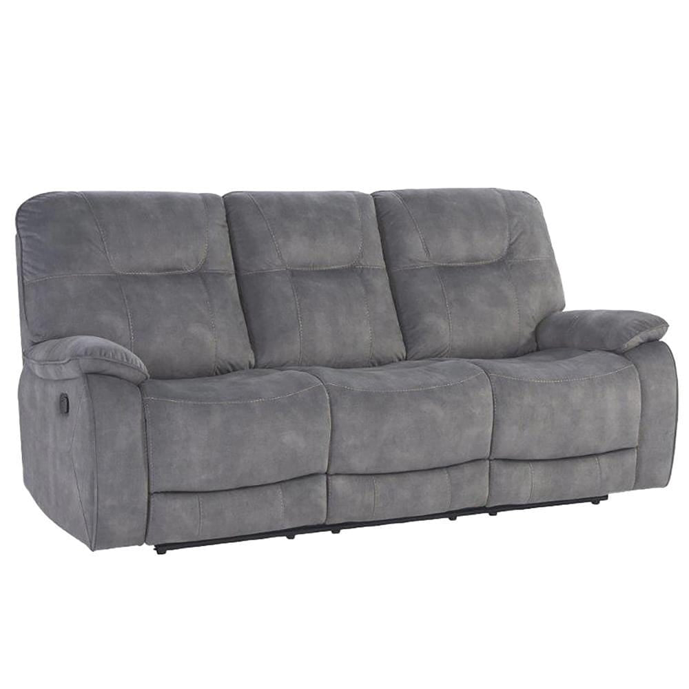 Parker House - Cooper - Shadow Grey Manual Reclining Sofa Loveseat and Recliner - MCOO-321-SGR view 3