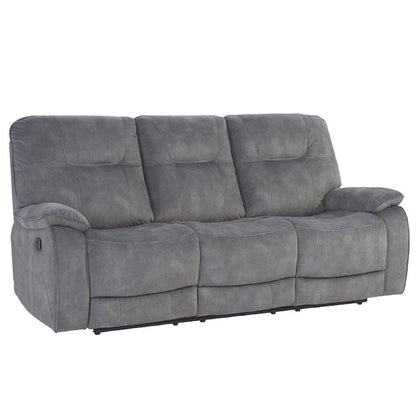 Parker House - Cooper - Shadow Grey Manual Reclining Sofa Loveseat and Recliner - MCOO-321-SGR view 3