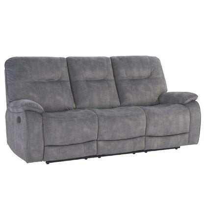 Parker House - Cooper Shadow Grey Manual Triple Reclining Sofa - MCOO833-SGR veiw 2
